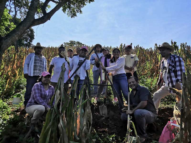 Intercambio de experiencias entre campesinos y agroecologos de la Costa Grande de Guerrero. Noviembre de 2019. Foto. Jose Luis Hernandez