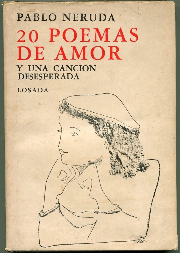 el ejemplar más vendido, ‘Veinte poemas de amor y una canción desesperada’ (1924)