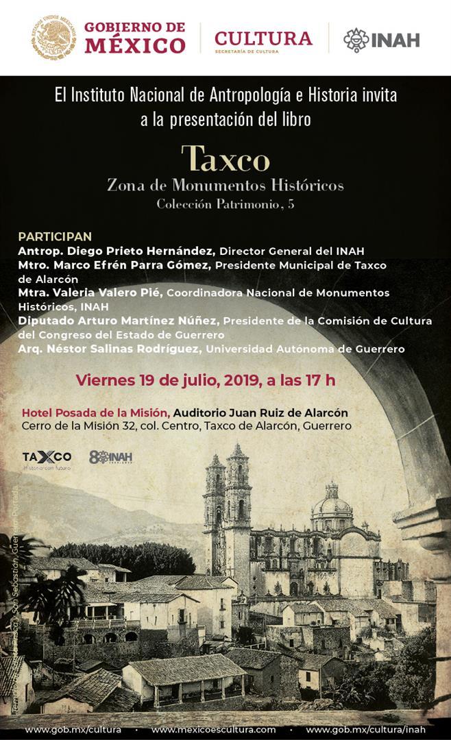 ADN Cultura - Presentación del libro: Taxco. Zona de monumentos históricos ADN Cultura - Presentación del libro: Taxco. Zona de monumentos históricos
