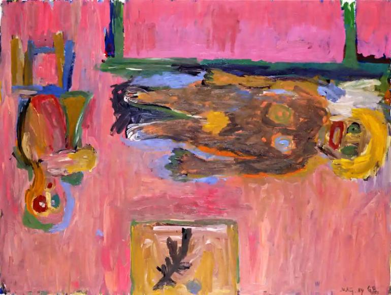 Das Liebespaar (The Lovers), 1984, de Georg Baselitz Das Liebespaar (The Lovers), 1984, de Georg Baselitz