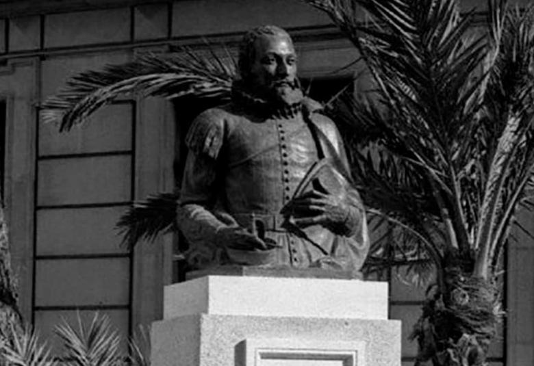 Busto de Cervantes en Sevilla