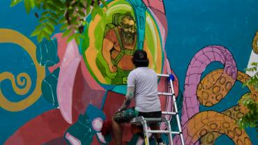 Mural David de León