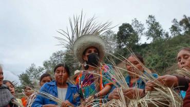 Evelyn Salgado en la Montaña