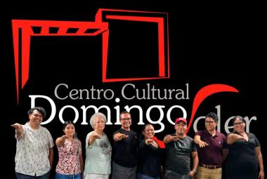 Nueva Mesa Directiva del Patronato del Teatro Domingo Soler para el periodo 2026. De izquierda a derecha: Javier Reyes Martínez, Leonardo Cuesta, Priscila Esquivel, Gabriel Brito Camacho, Malena Steiner, Paola Vianey Gudiño, María Elsa López y el presidente Rodolfo Soto.