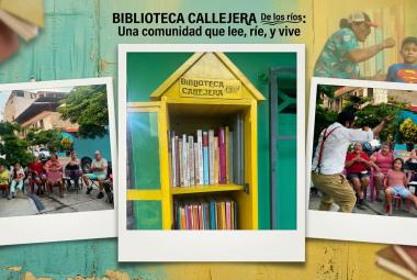 Nicho de los libros e imágenes del día del evento