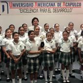 El Coro infantil Ejército Mexicano gana el primer lugar en interpretación del Himno Nacional.